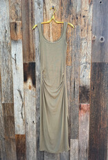 Stateside Stateside Rib Tank Dress Bay Leaf