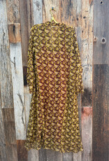 Chan Luu Chan Luu Renata Silk Chiffon Dress Cabernet