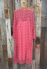 Chan Luu Chan Luu Renata Silk Chiffon Dress Pink