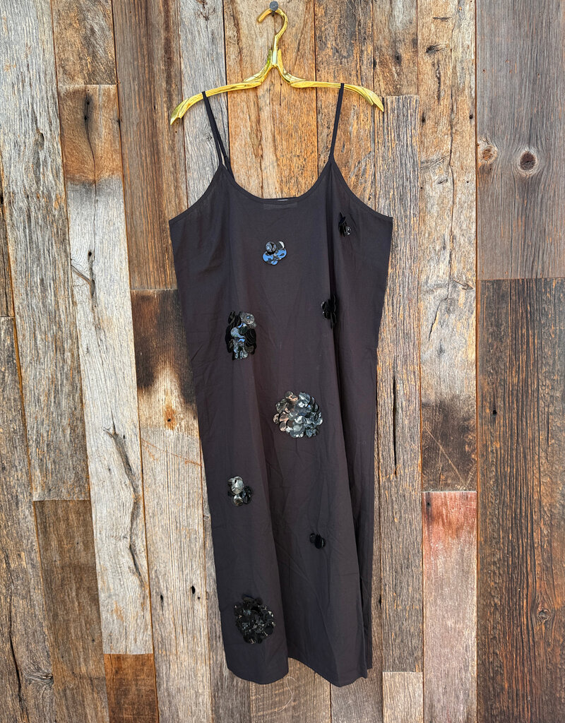 Chan Luu Chan Luu Black Slip Dress