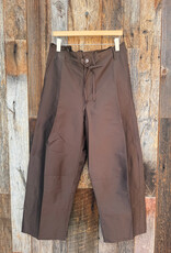 Chan Luu Chan Luu Techno Taffeta Barrel Pant Chocolate