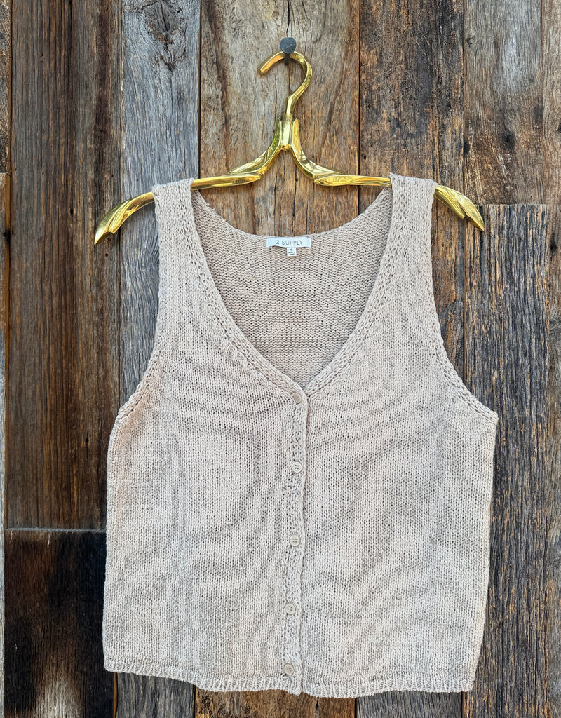 Z Supply Z Supply Mage Sweater Vest Natural