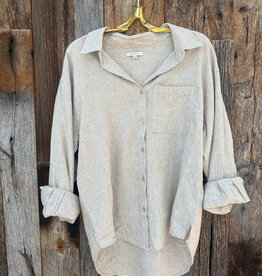 Z Supply Z Supply Alfie Button Up Shirt Flax