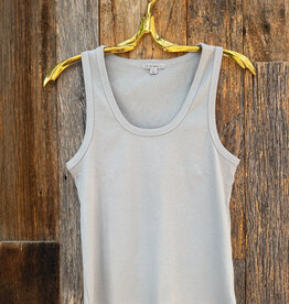 It Is Well Rib Tank Top Slate
