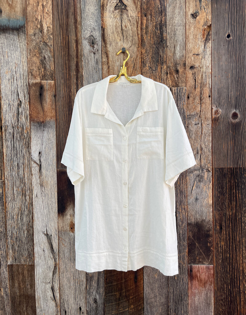 Z Supply Z Supply Condesa Mini Dress White