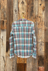 Cino Cino Azur Plaid Button Up 10306