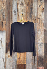 Dylan Dylan L/S Modern Tee Black