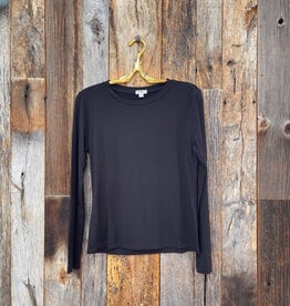 Dylan Dylan L/S Modern Tee Black