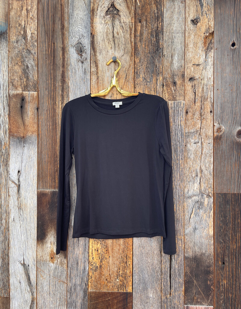 Dylan Dylan L/S Modern Tee Black