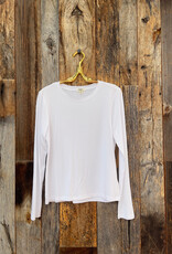 Dylan Dylan L/S Modern Tee White