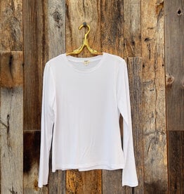 Dylan Dylan L/S Modern Tee White