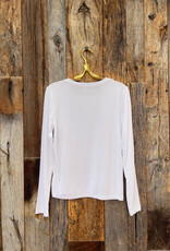 Dylan Dylan L/S Modern Tee White