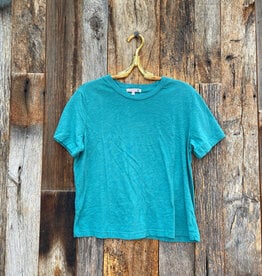 Sundry Crew Neck Tee Dusty Aqua