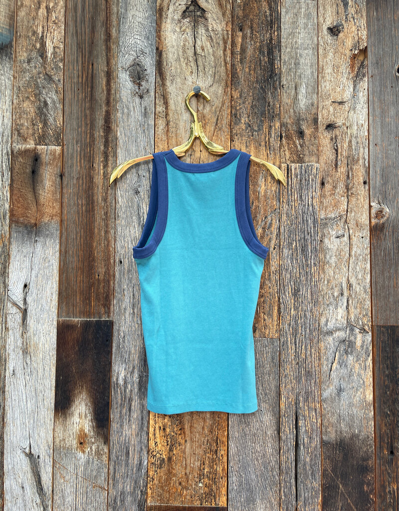 Sundry High Crew Tank Dusty Aqua