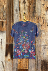 Johnny Was Johnny Was Eleanor Mesh Short Sleeve Tee - Carlie