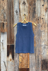 Project Social T Project Social T Player Racerback Rib Tank Navy