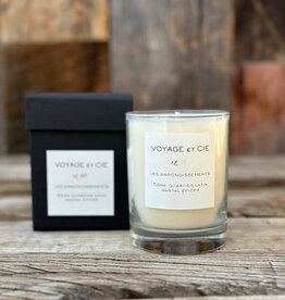 Voyage et Cie Voyage et Cie 5eme Quartier Latin "Santal Epicer" Candle 14oz Black Box