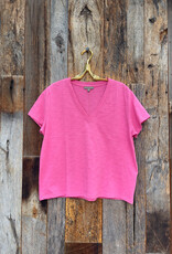 Lilla P Lilla P PA3123 Boyfriend V-Neck Rosebud