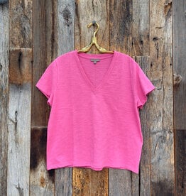 Lilla P Lilla P PA3123 Boyfriend V-Neck Rosebud