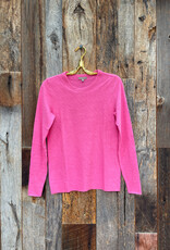 Lilla P Lilla P PA3125 L/S Bias Crewneck Rosebud