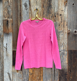 Lilla P Lilla P PA3125 L/S Bias Crewneck Rosebud