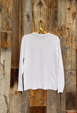 Lilla P Lilla P PA3125 L/S Bias Crewneck White