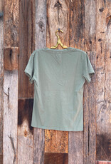 Perfect White Tee Hendrix S/S Boxy V-Neck Tee Aloe