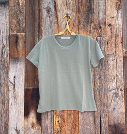 Perfect White Tee Harley S/S Boxy Crew Tee Aloe