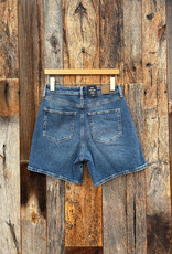 Mavi Heidi Long High Rise Dark 90'S Shorts