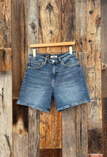 Mavi Heidi Long High Rise Dark 90'S Shorts
