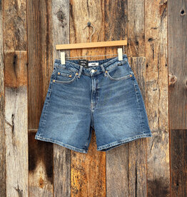 Mavi Heidi Long High Rise Dark 90'S Shorts