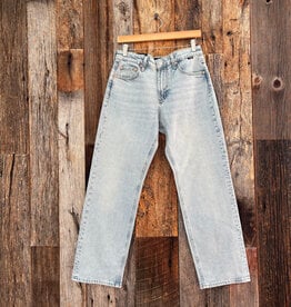 Mavi Savannah Straight Leg High Rise Bleached Classic Blue Jeans