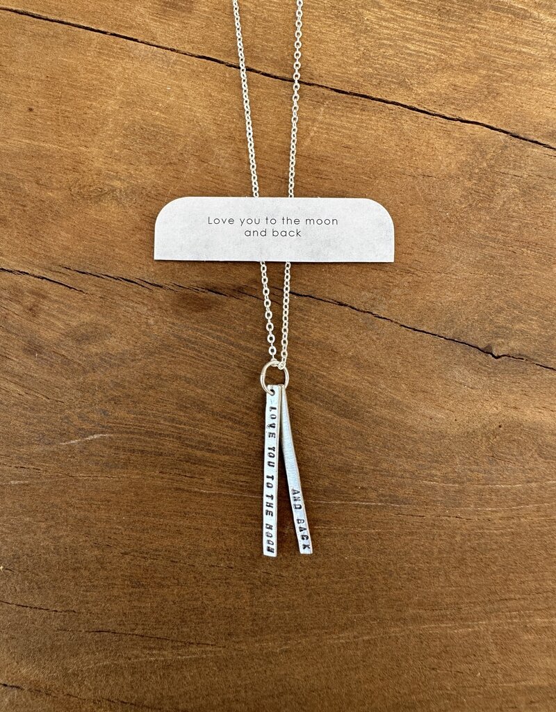 Chocolate & Steel Love You To The Moon 16"-18" SS