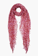 Chan Luu Chan Luu Cashmere and Silk Scarf Fuchsia Pink Paisley
