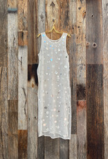 Chan Luu Chan Luu Chloe Sequin Tunic White O/S