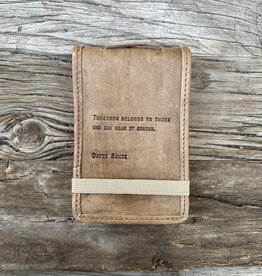 Sugarboo Sugarboo Mini David Bowie Leather Journal 4x6