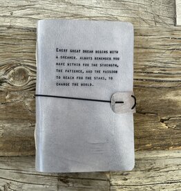 Sugarboo Sugarboo Every Great Dream Artisan Leather Journal 5.75x8.75