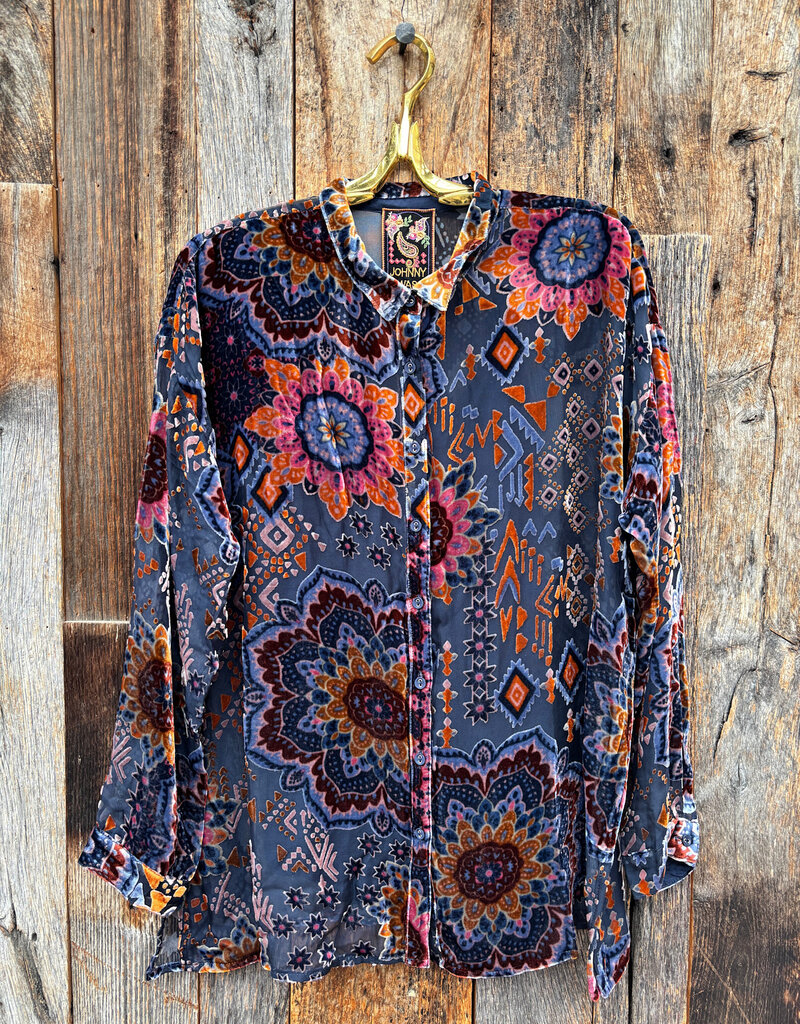 Johnny Was Johnny Was Oversized Audrey Shirt Sisi Burnout