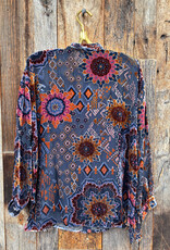 Johnny Was Johnny Was Oversized Audrey Shirt Sisi Burnout