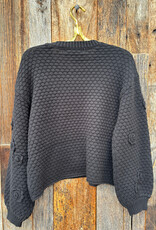 Saltwater Luxe Saltwater Luxe Long Sleeve Sweater - Black