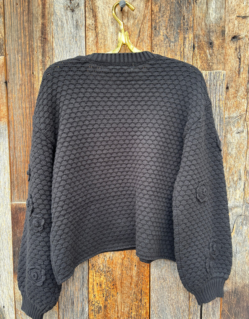 Saltwater Luxe Saltwater Luxe Long Sleeve Sweater - Black