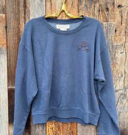 Saltwater Luxe Saltwater Luxe Long Sleeve Pullover - Azure Blue