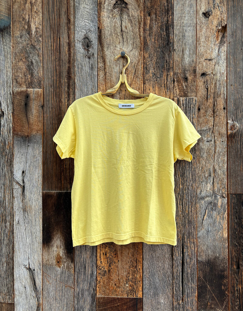 Daydreamer Daydreamer Solid Solo Tee Yellow Bloom
