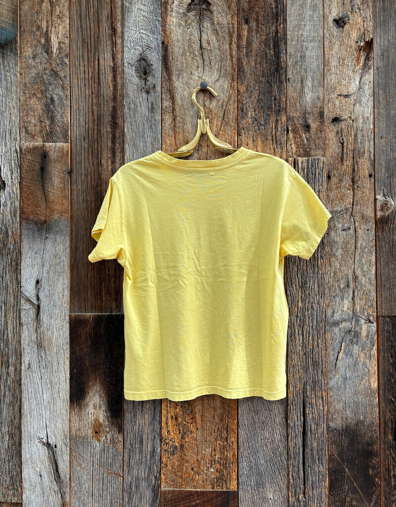 Daydreamer Daydreamer Solid Solo Tee Yellow Bloom