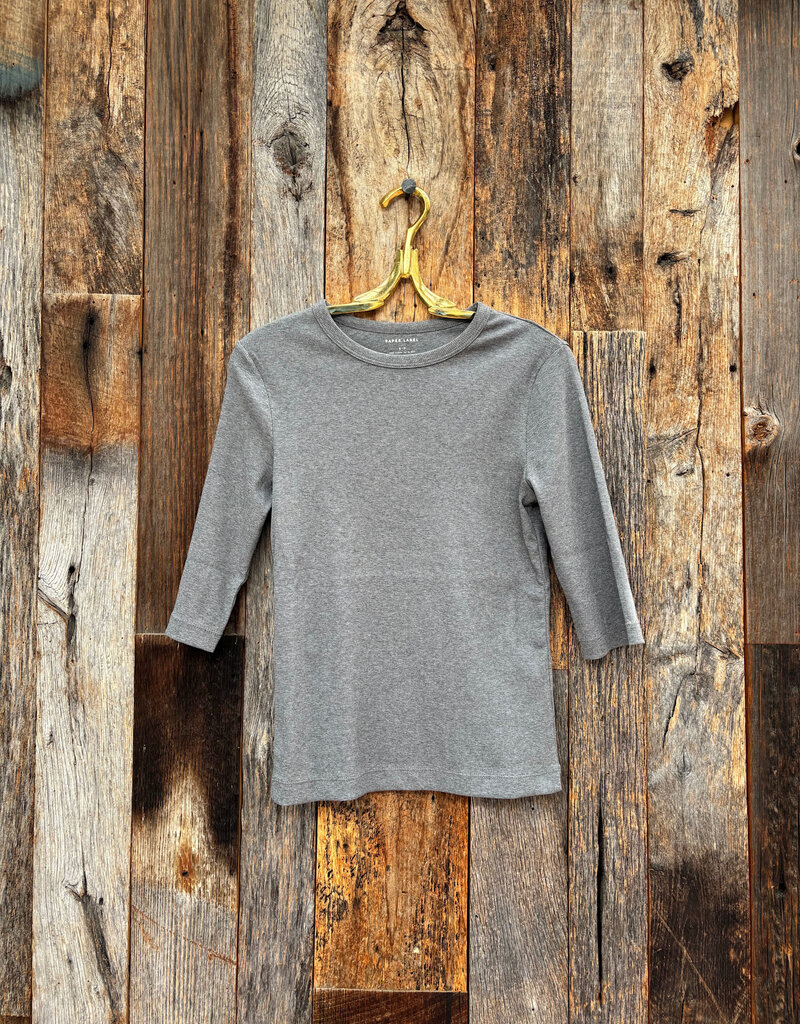 Paper Label Paper Label Akari Crewneck Melange Grey
