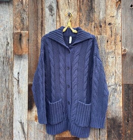 Paper Label Paper Label Marelle Cable Cardigan Dusk