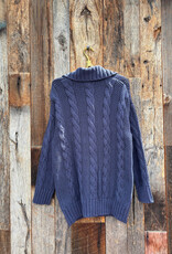 Paper Label Paper Label Marelle Cable Cardigan Dusk