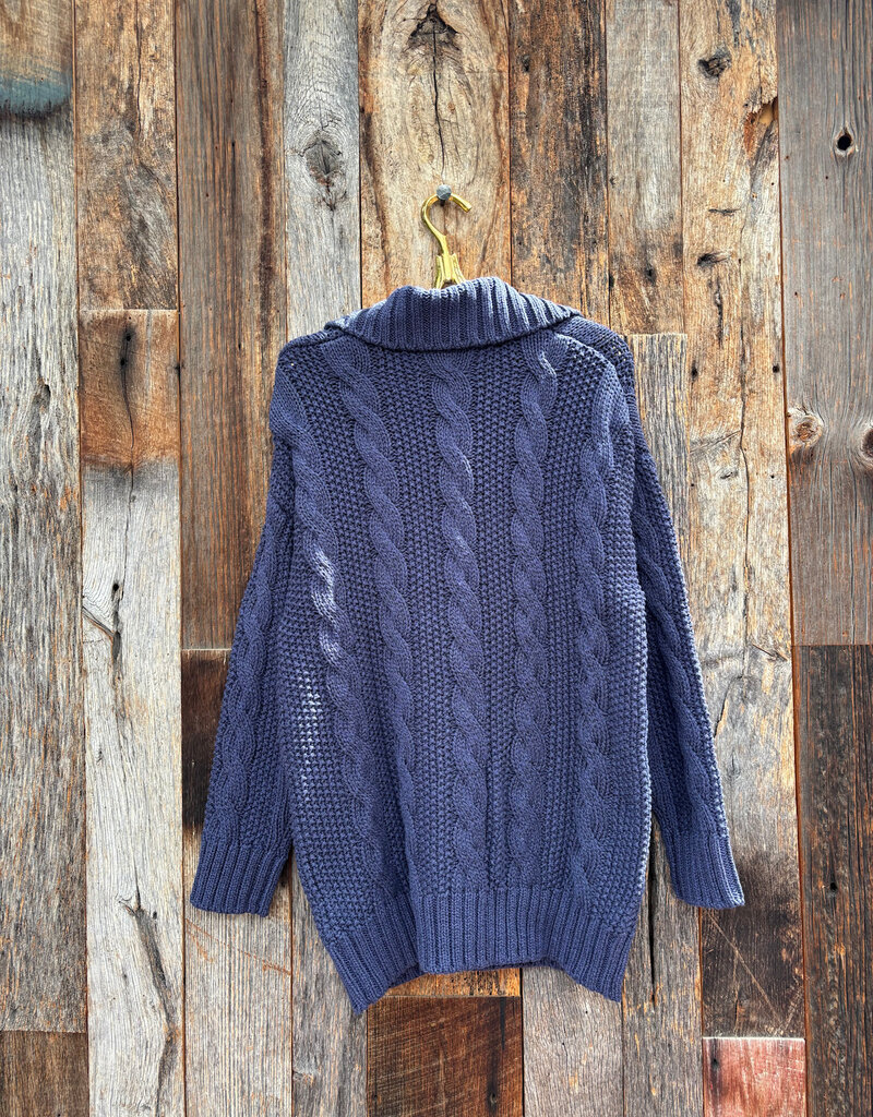 Paper Label Paper Label Marelle Cable Cardigan Dusk