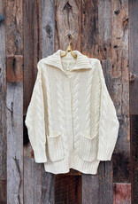 Paper Label Paper Label Marelle Cable Cardigan Butter