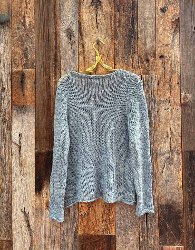 Wooden Ships Wooden Ships Georgie V Chunky Autumn Blue/Azure Slate Marl